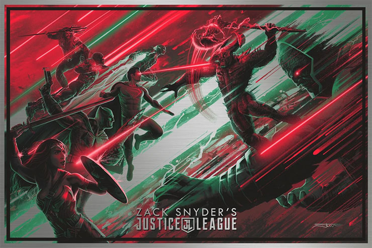 Zack Snyder’s Justice League - Aluminum Variant by Juan Ramos