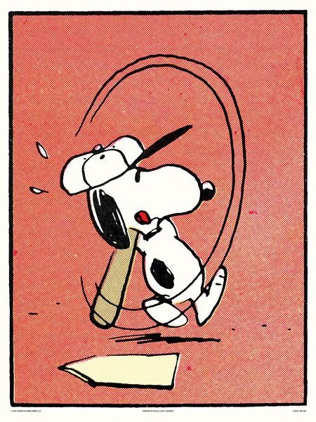 Peanuts Whiff art by Charles Schulz