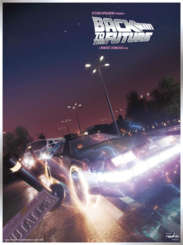 Back to the Future - Foil Variant by Oliver Rankin