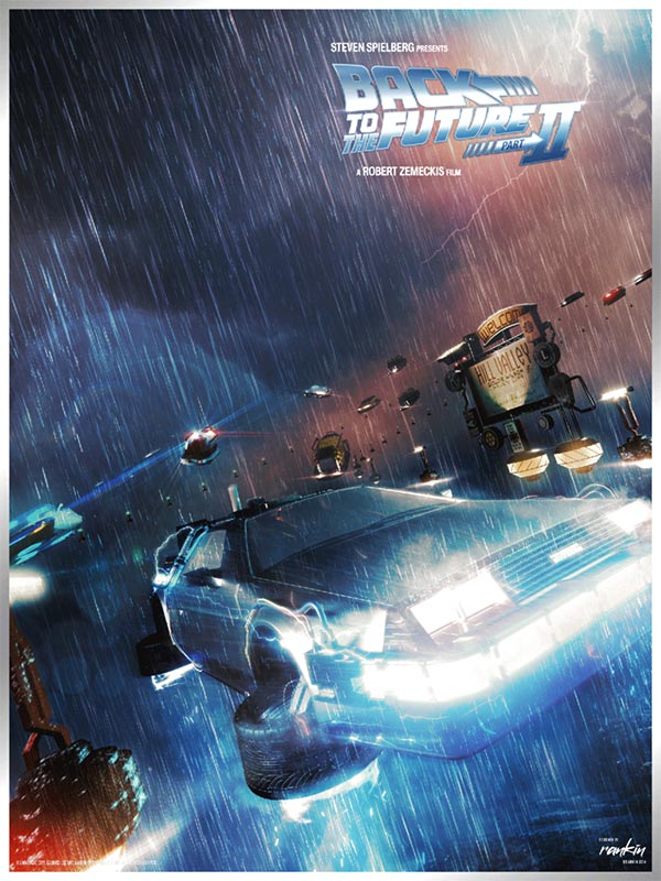 Back to the Future Part II - Foil Variant by Oliver Rankin