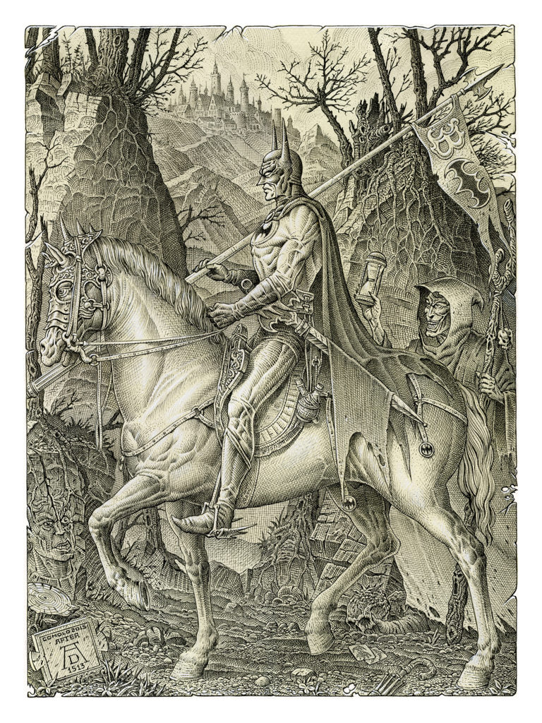 The Dark Knight in the Dark Ages by Giorgio Comolo