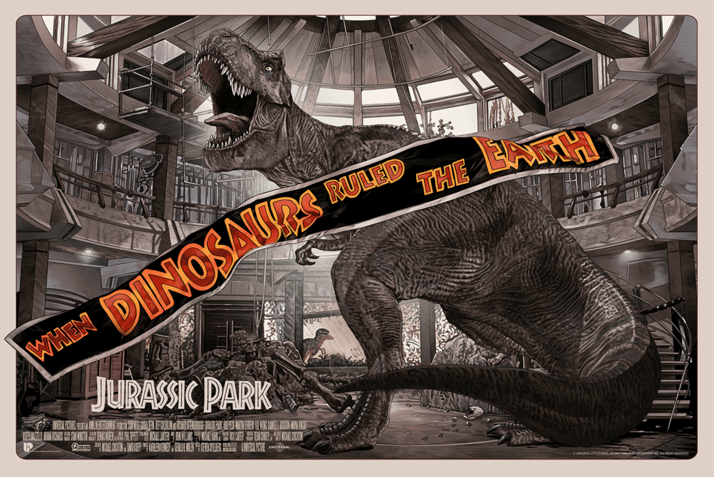 Jurassic Park - Variant by Juan Carlos Ruiz Burgos