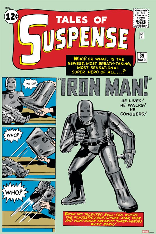 Tales of Suspense #39 Cover Art by Jack Kirby & Don Heck