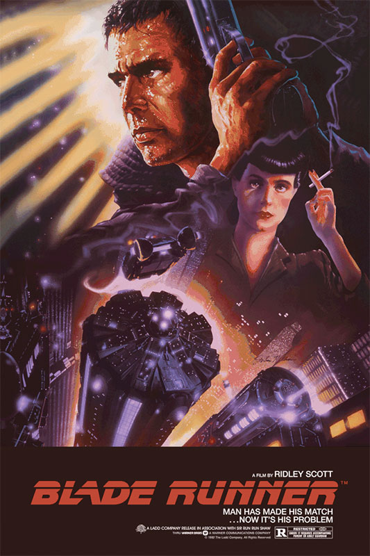 Blade Runner - 3D Lenticular and PLEX by John Alvin