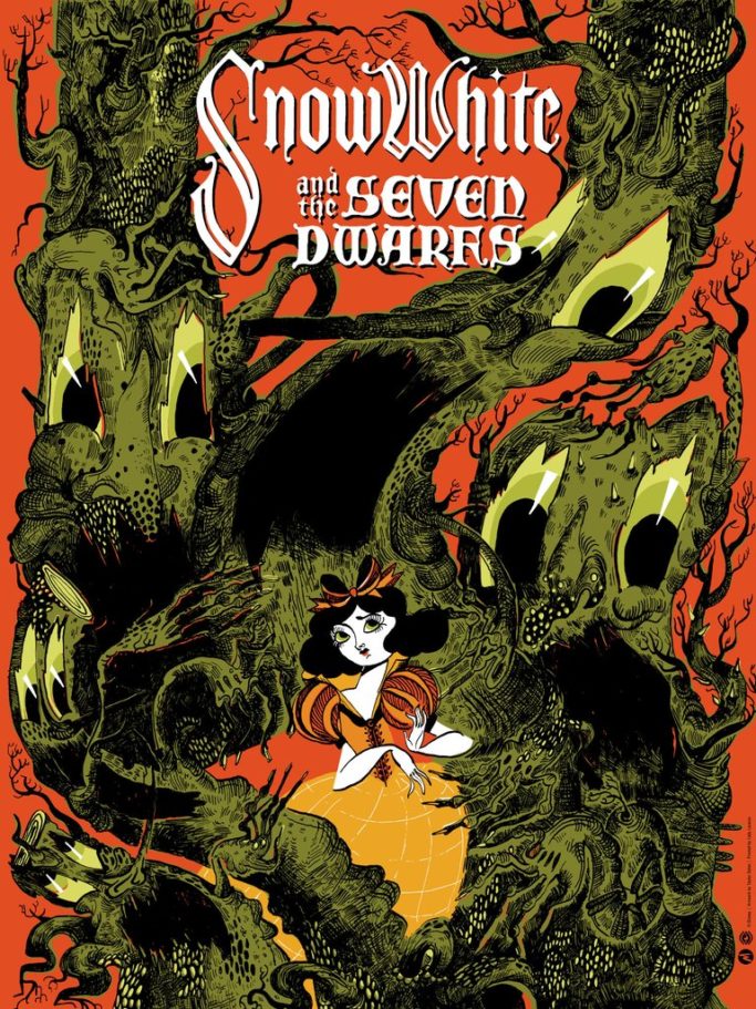 Snow White and The Seven Dwarfs by Taylor Dolan