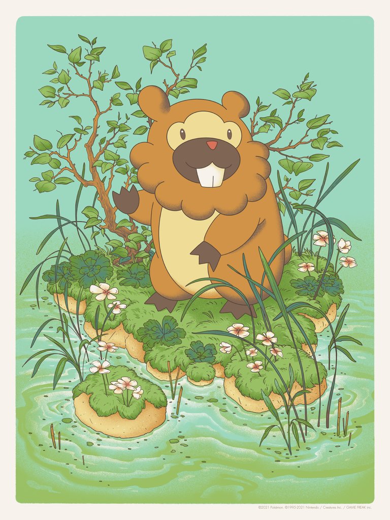 Bidoof by Nicole Gustafsson