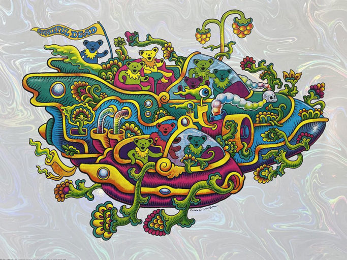 The Caravan Continues - White Oil Foil by Caleb Williamson
