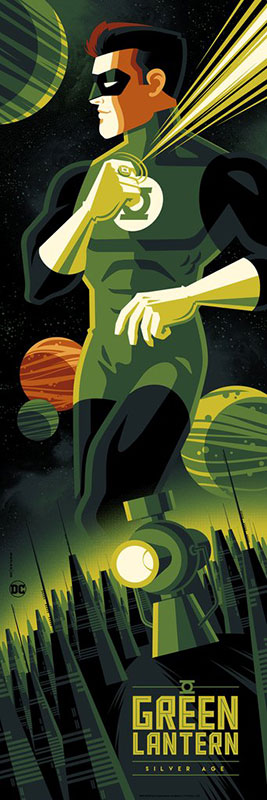 Green Lantern - Variant by Tom Whalen