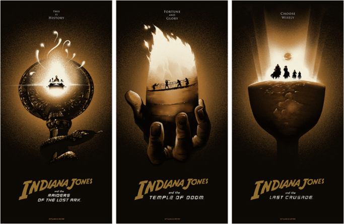 Indiana Jones Trilogy - Variant by Lyndon Willoughby
