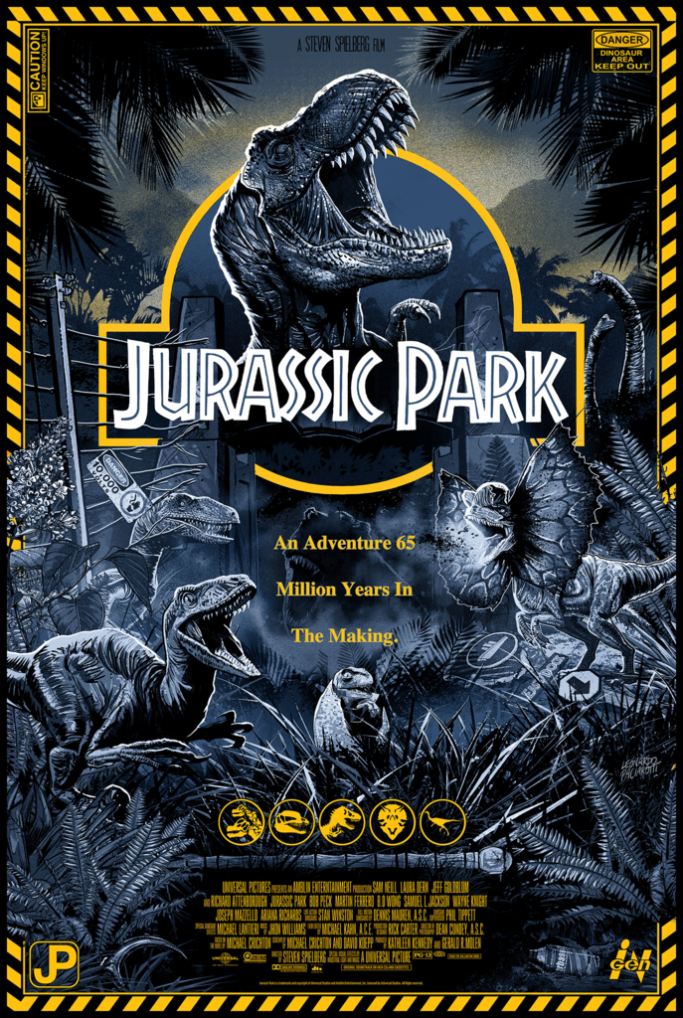 Jurassic Park - Variant by Leonardo Paciarotti
