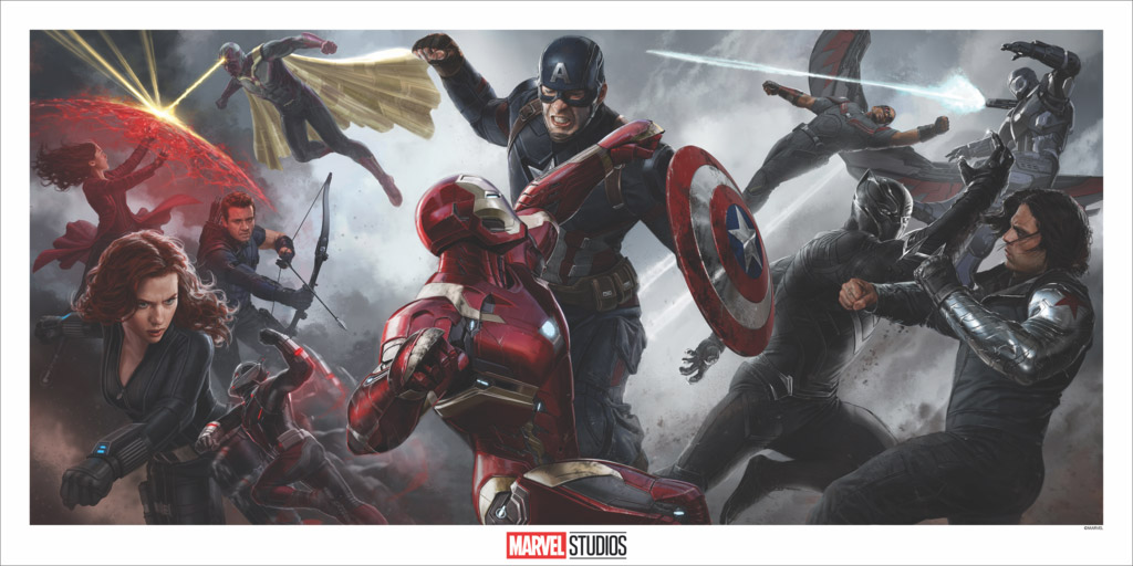 Captain America: Civil War Connected Edition by Andy Park & Ryan Meinerding