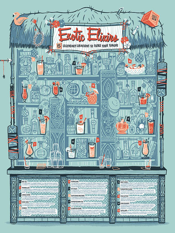 Exotic Elixirs - Berrylicious Variant by Ian Glaubinger