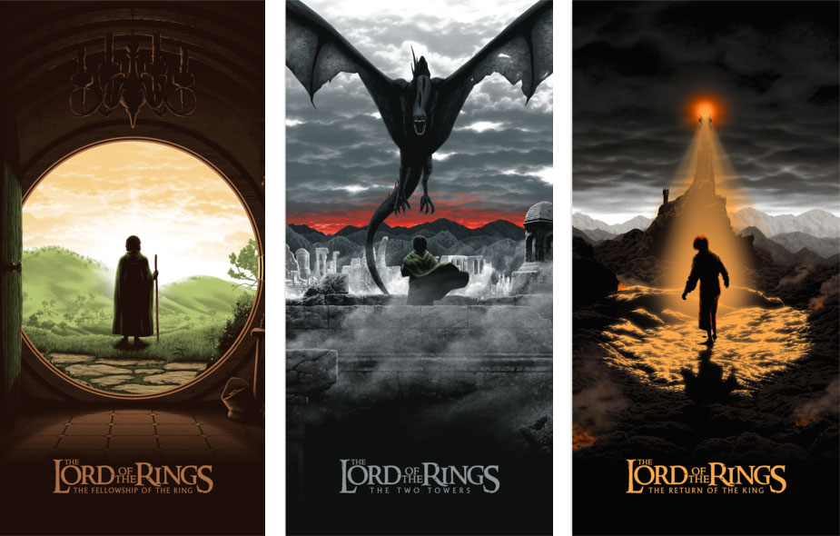 The Lord of the Rings Trilogy - Regular by Florey