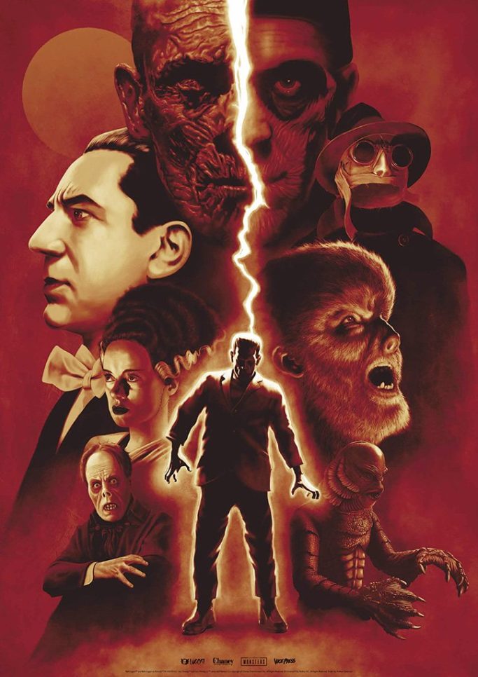 Universal Monsters - Variant by Andrew Swainson
