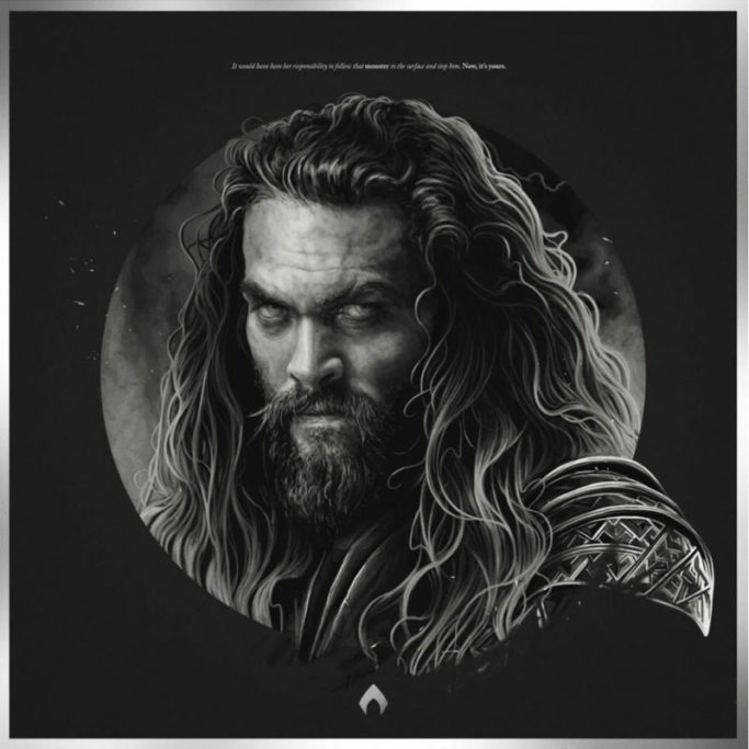 Zack Snyder’s Justice League: Headshot Variant - Aquaman by Jake Kontou