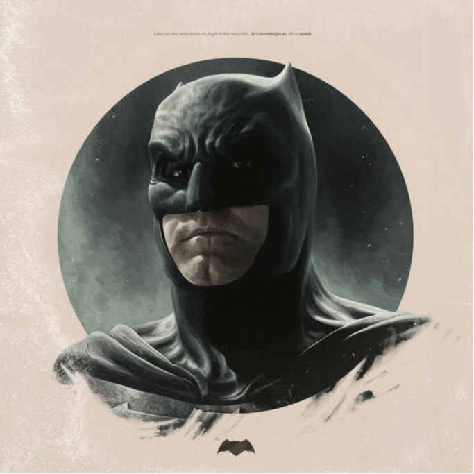 Zack Snyder’s Justice League: Headshot - Batman by Jake Kontou