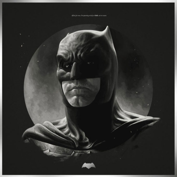 Zack Snyder’s Justice League: Headshot Variant - Batman by Jake Kontou