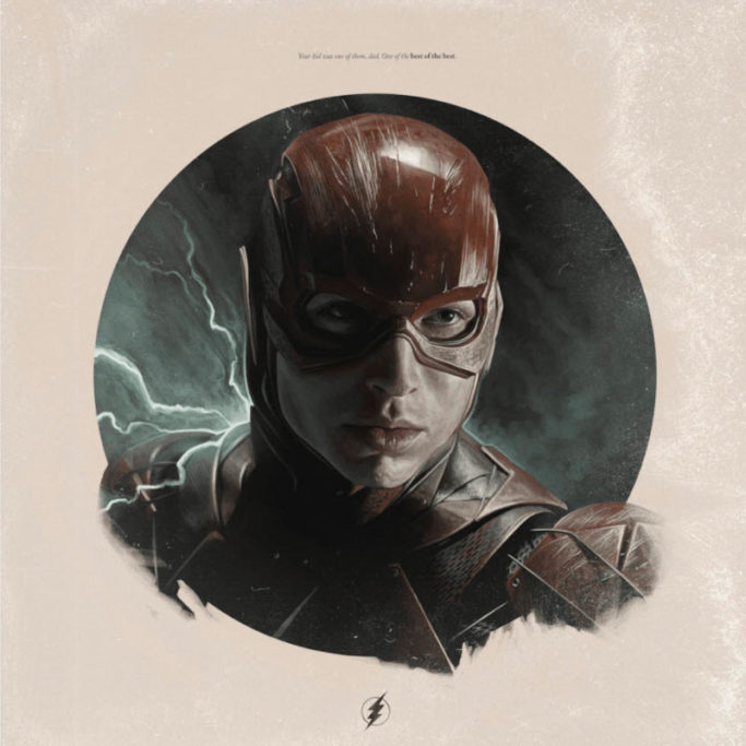 Zack Snyder’s Justice League: Headshot - Flash by Jake Kontou