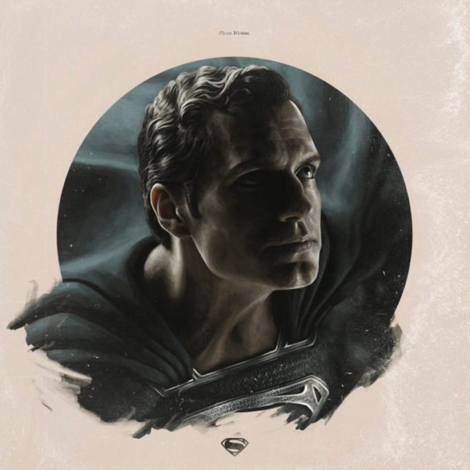Zack Snyder’s Justice League: Headshot -Superman by Jake Kontou