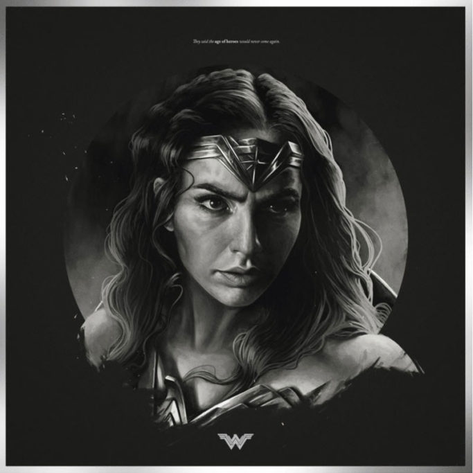 Zack Snyder’s Justice League: Headshot Variant - Wonder Woman by Jake Kontou