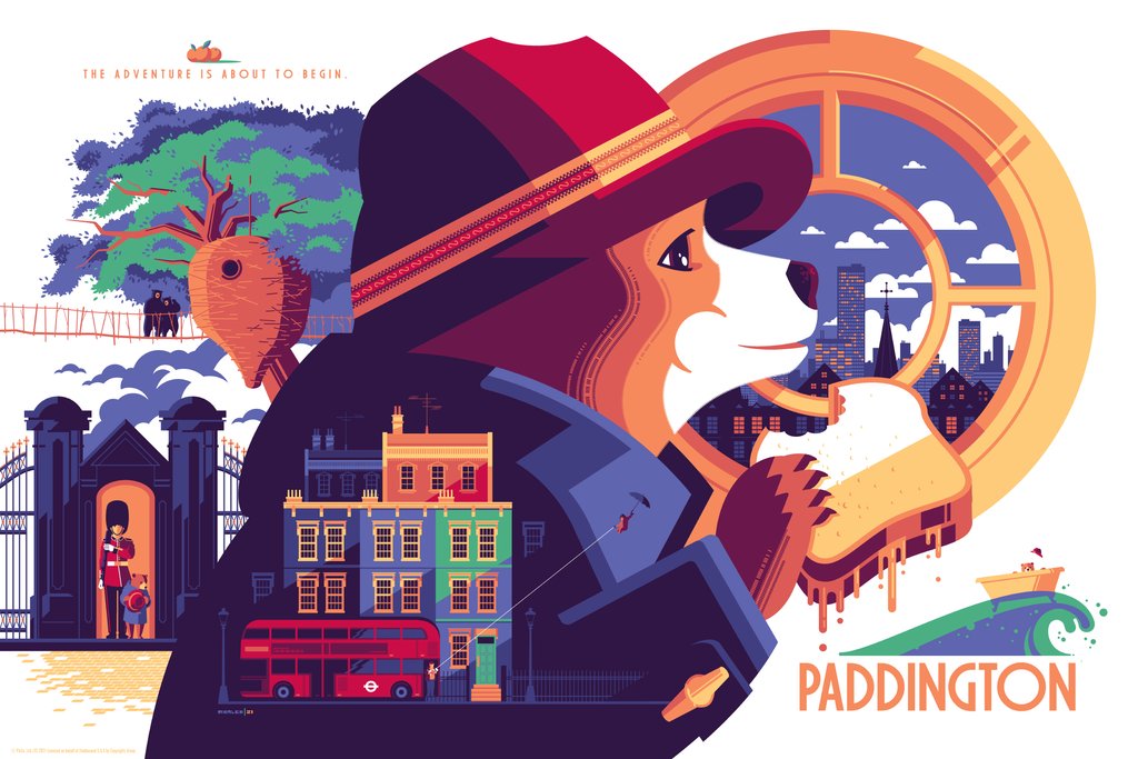 Paddington by Tom Whalen