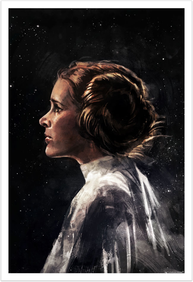 Princess Leia - Variant by Alice X. Zhang
