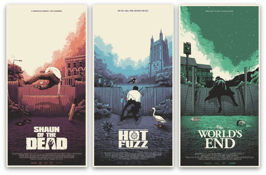Cornetto Trilogy by Mark Bell
