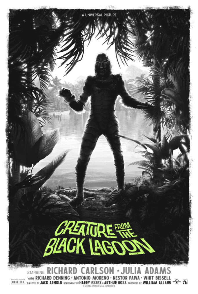 Creature from the Black Lagoon - Variant by Kevin Wilson