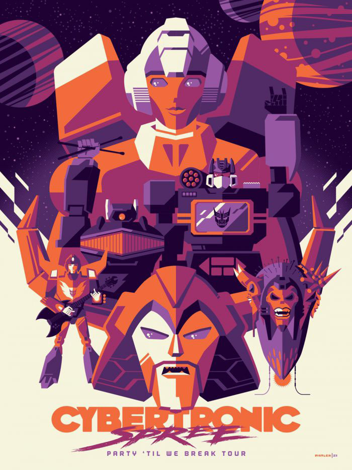 The Cybertronic Spree by Tom Whalen