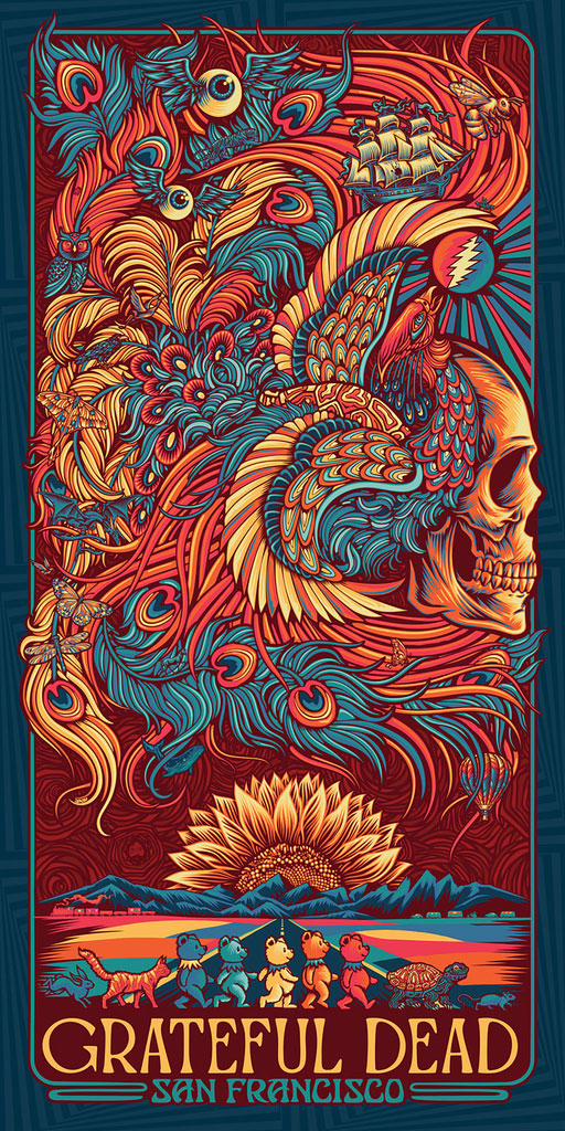 Grateful Dead: San Francisco by Todd Slater