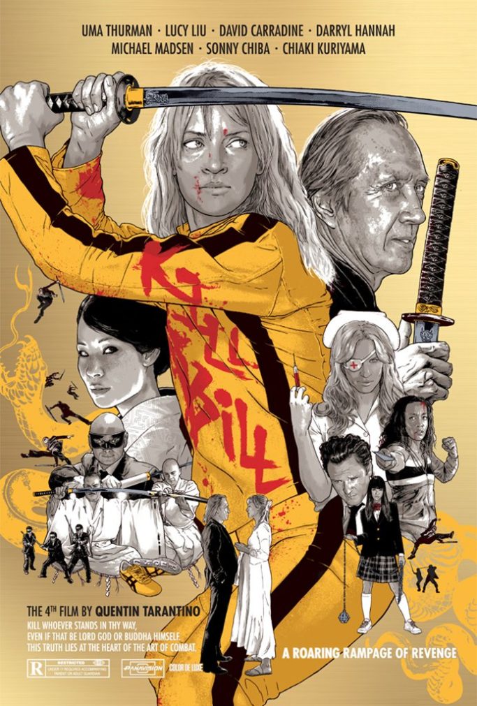 tale Tårer Deqenereret Kill Bill by Joshua Budich - Poster Pirate