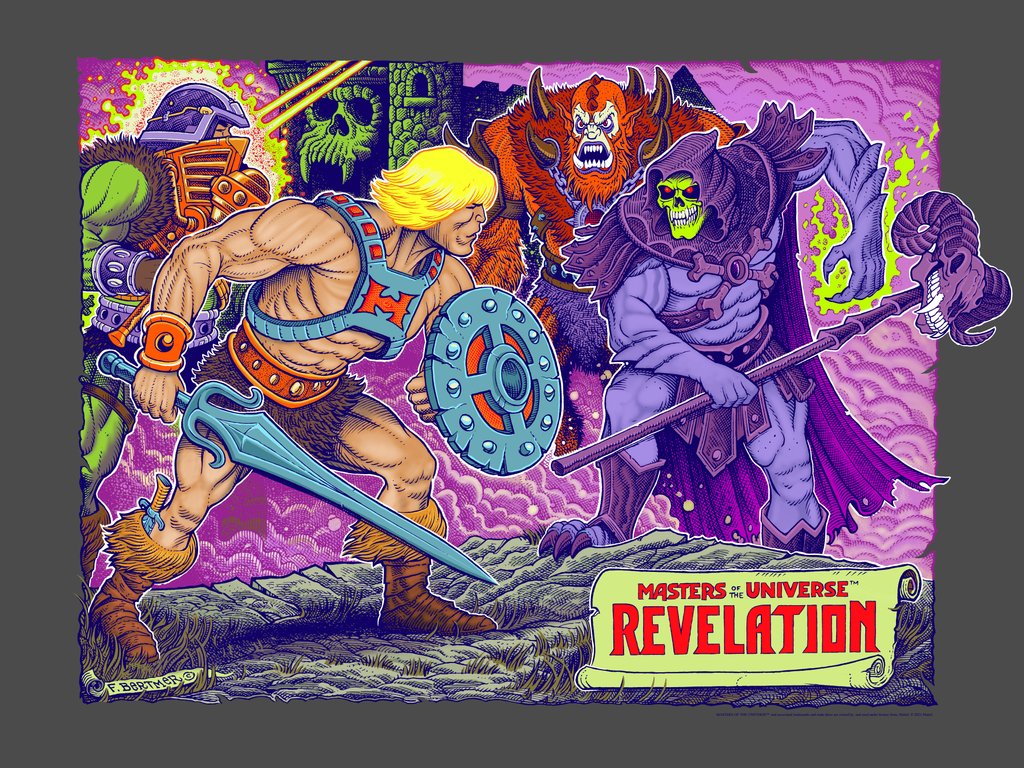 Masters of the Universe: Revelation Power-Con Variant by Florian Bertmer
