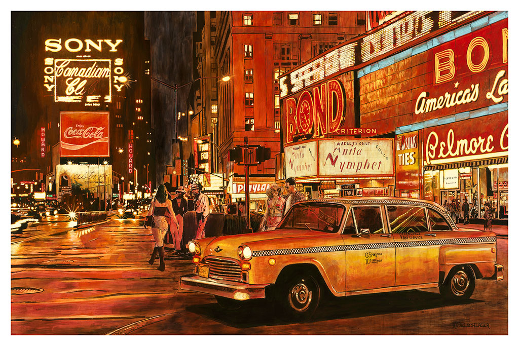 Empire NYC & New York City 1976 by Keith Oelschlager