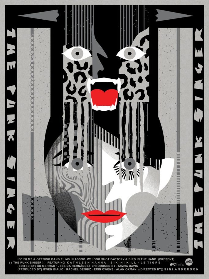 The Punk Singer (Silver Grey) by WBYK