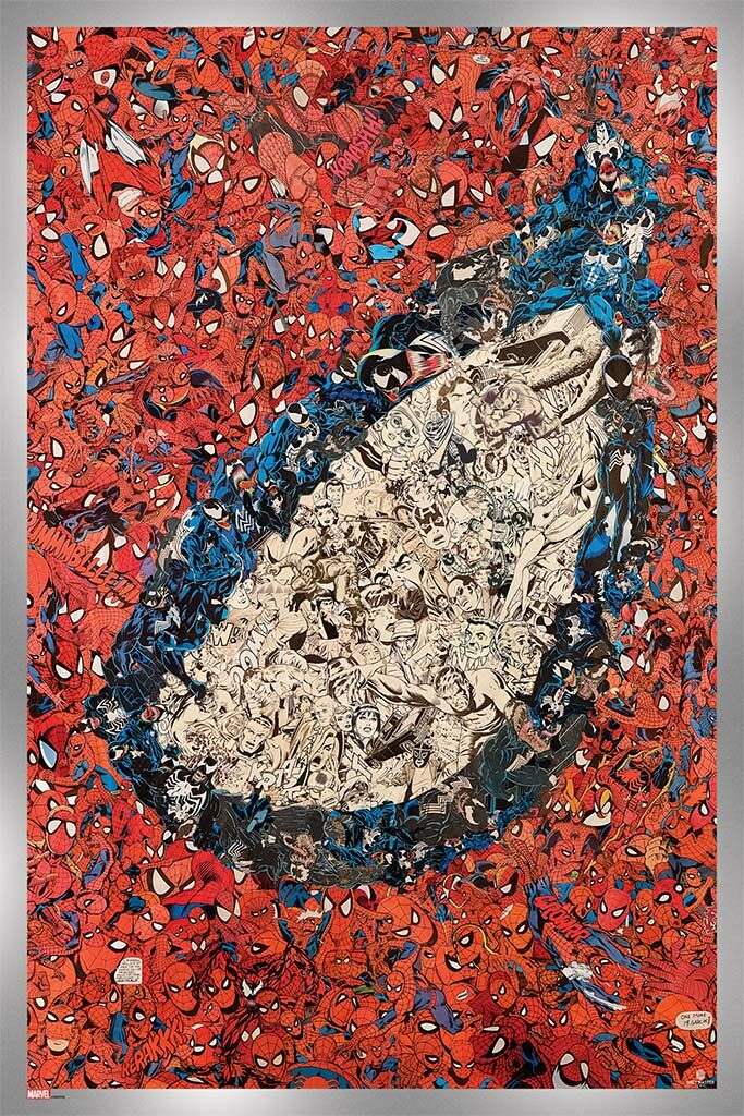 The Amazing Spider-Man #700 Silver Metallic Variant by Mr. Garcin
