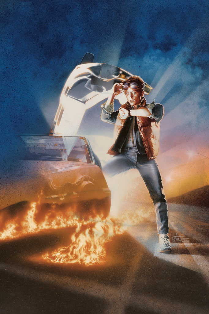 Back to the Future - Art Print by Drew Struzan