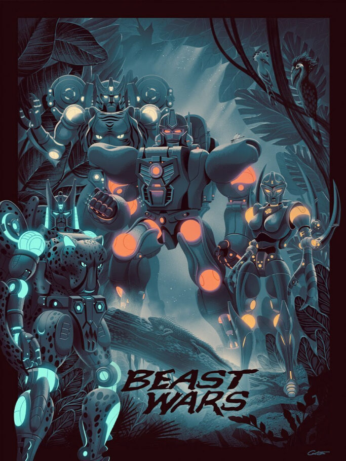 Transformers Beast Wars (Dark) by George Caltsoudas