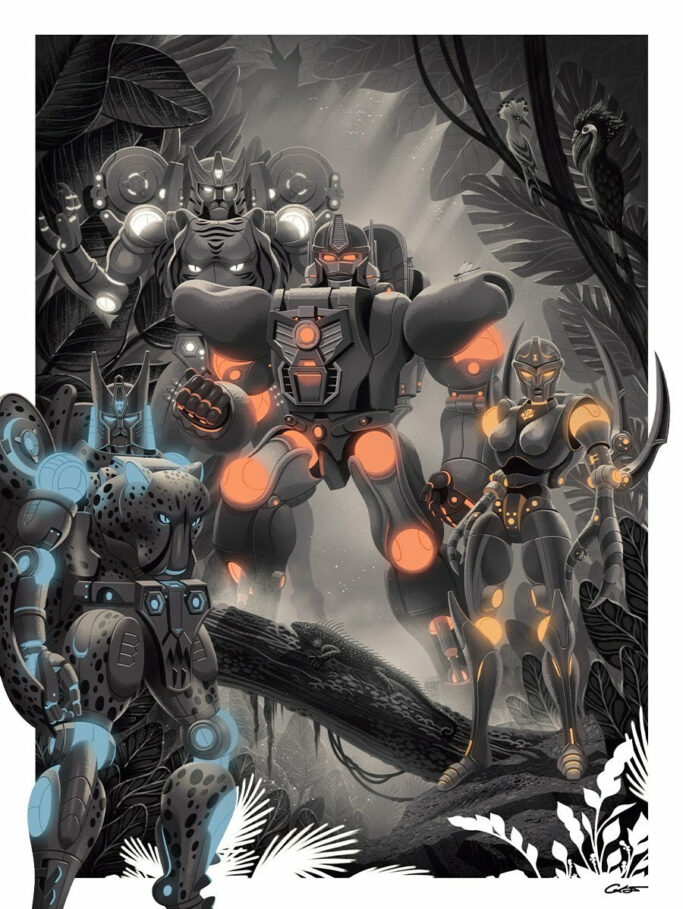 Transformers Beast Wars (Light) by George Caltsoudas