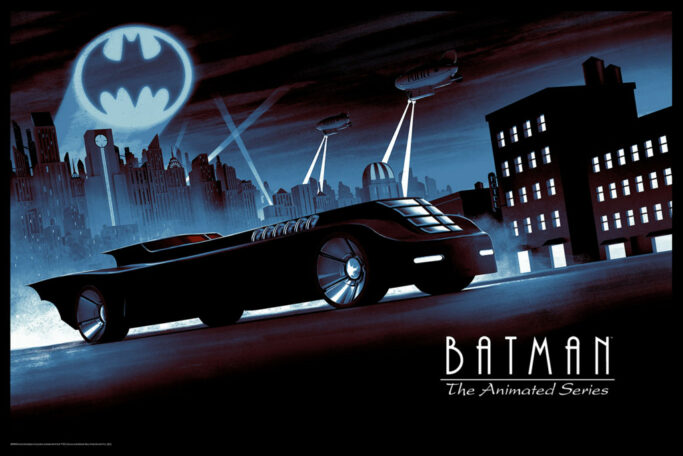 Batman: The Animated Series Batmobile by Matt Ferguson - Poster Pirate