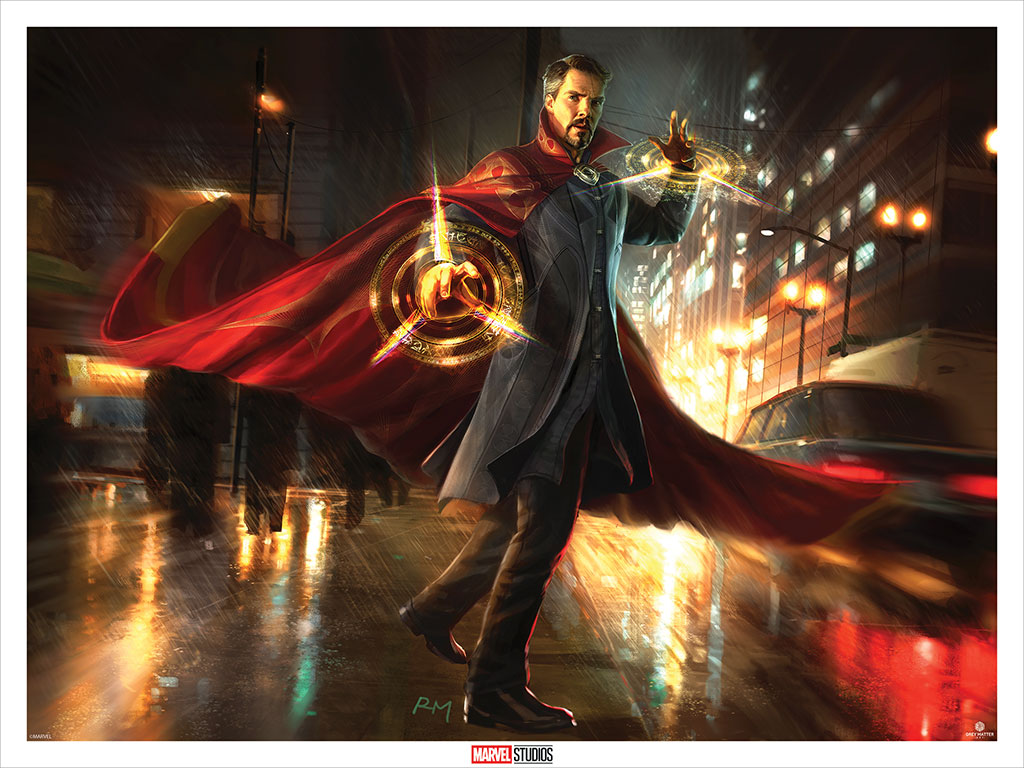 Doctor Strange Concept Art series by Ryan Meinerding - Poster Pirate