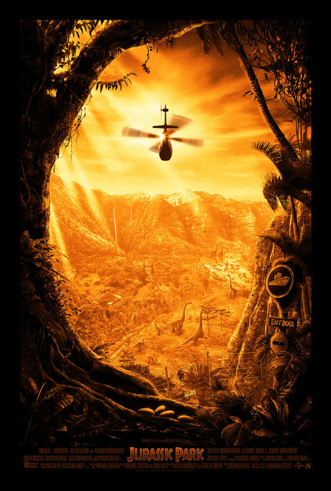 Jurassic Park - Variant by Kevin Wilson