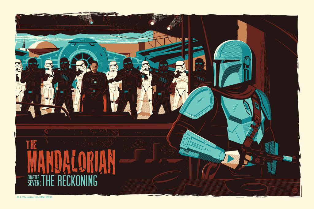 The Mandalorian Episodes By Dave Perillo Poster Pirate The Mandalorian Episodes By Dave Perillo Poster Pirate
