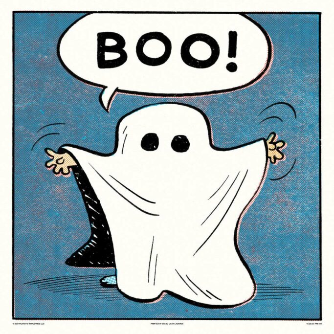 Peanuts - BOO! by Charles Schulz