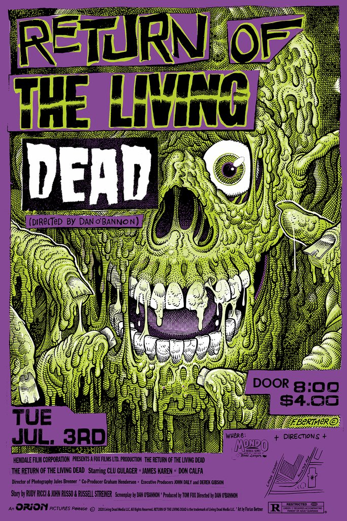 The Return of the Living Dead - Variant by Florian Bertmer