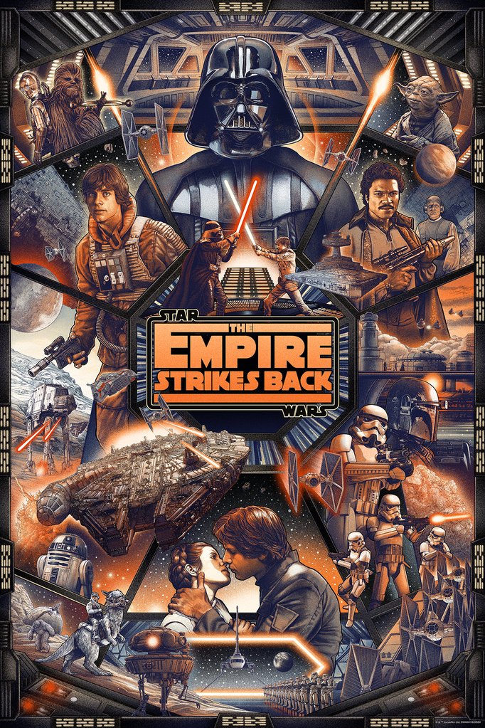 Star Wars: The Empire Strikes Back - Variant by Ise Ananphada