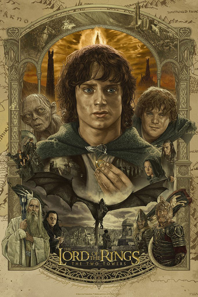 The Lord of the Rings: The Two Towers - Variant by Juan Burgos