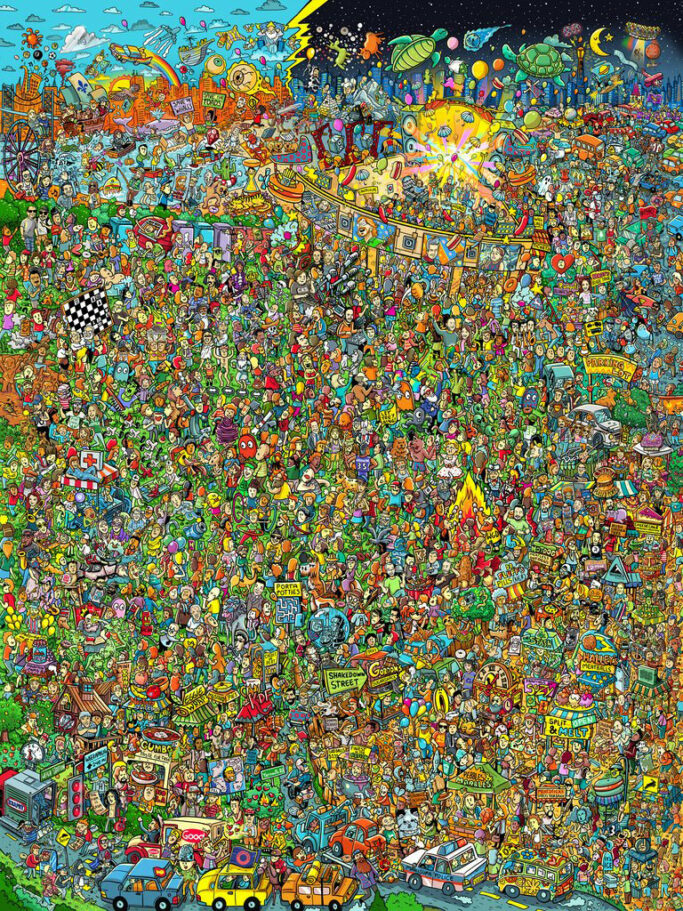Where's Walfredo - A Phish Inspired Seek & Find Experience by Gus Morais