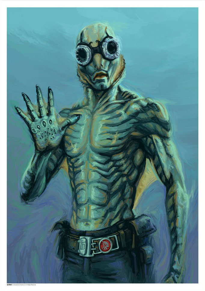 Abe Sapien by Candra Hope