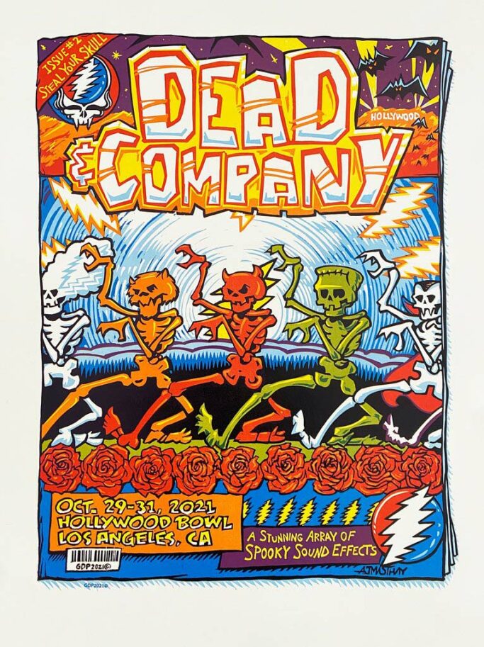 Dead & Co. - Halloween 2021 by AJ Masthay