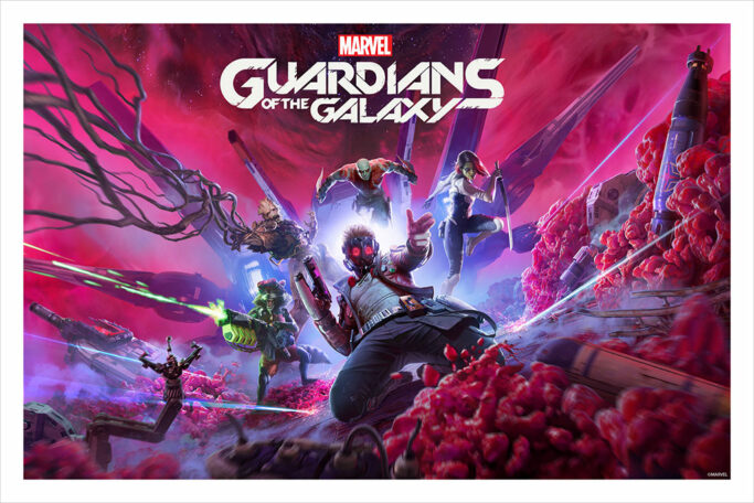 Guardians of the Galaxy Game Art